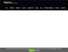 Tablet Screenshot of grupporadicci.it